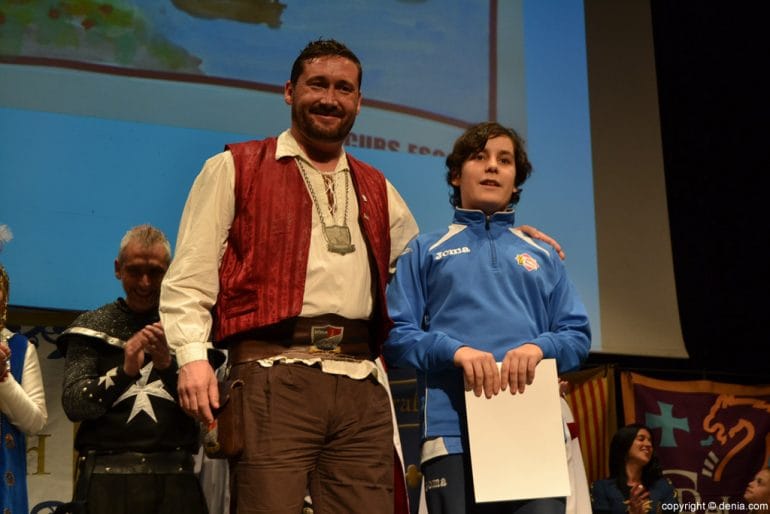 Presentación cargos Mig Any 2017 - ganadores del concurso de dibujo infantil