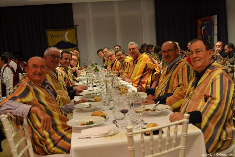Cena de gala Mig Any 2017 - Mesa Walies