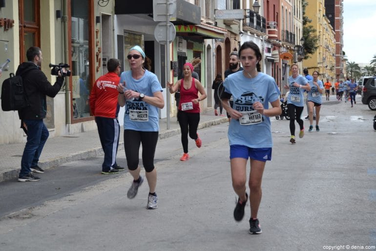 III Cursa de la Dona Dénia - Paso por la calle La Mar