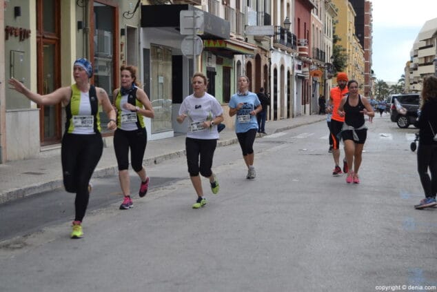 54 iii cursa de la dona denia paso por la calle la mar