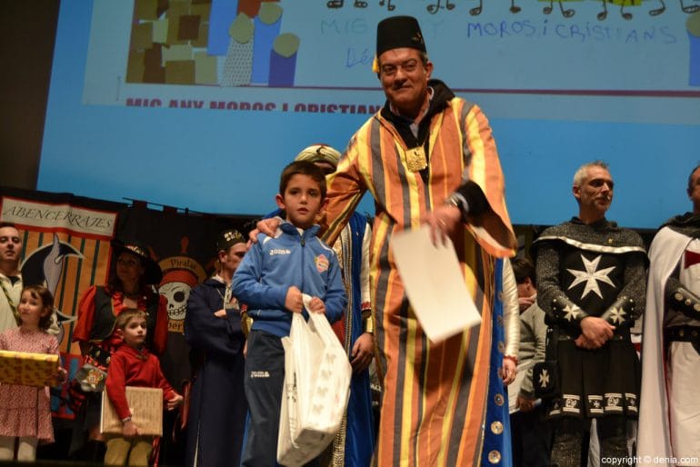 Presentación cargos Mig Any 2017 - ganadores del concurso de dibujo infantil