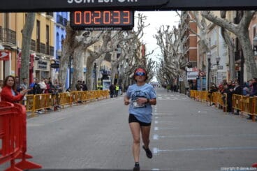 III Cursa de la Dona Dénia – Llegada de corredores