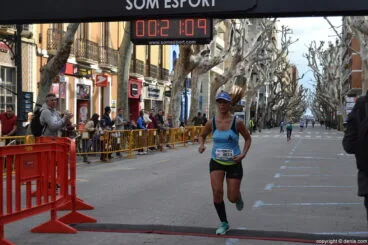 III Cursa de la Dona Dénia – Llegada de corredores