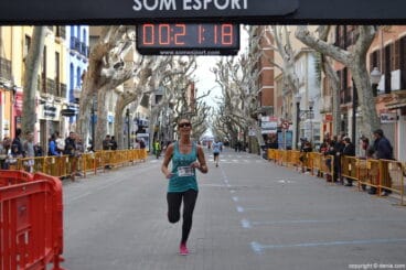 III Cursa de la Dona Dénia – Llegada de corredores