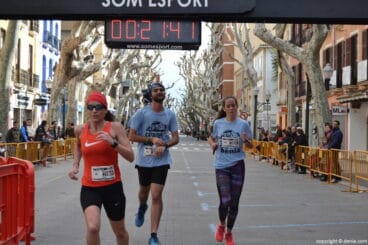 III Cursa de la Dona Dénia – Llegada de corredores