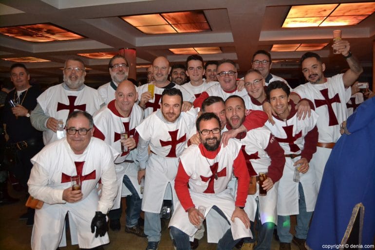 Cena de gala Mig Any 2017 - Festeros Templaris