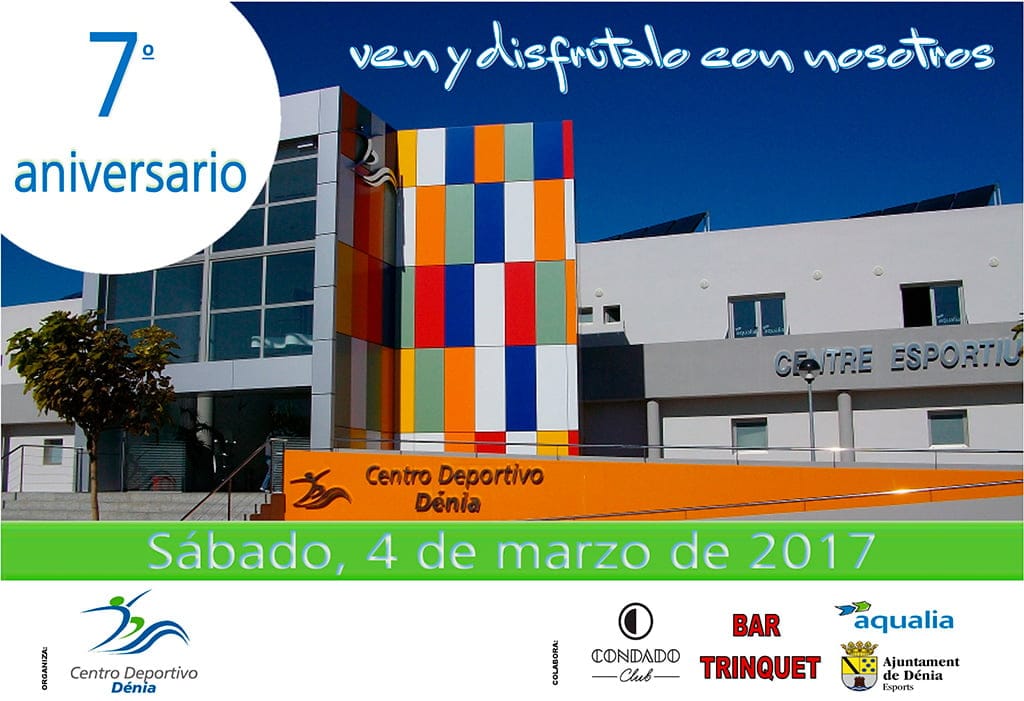 7 aniversario de centro deportivo denia com
