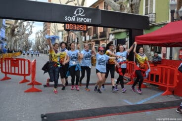 III Cursa de la Dona Dénia – Llegada de corredores
