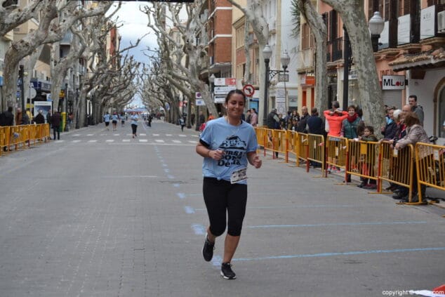 78 iii cursa de la dona denia llegada de corredores