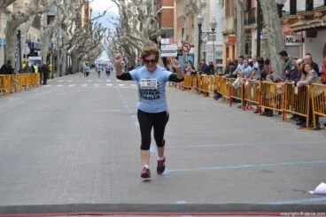 III Cursa de la Dona Dénia – Llegada de corredores