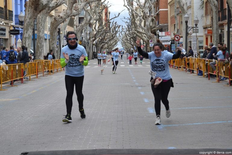 III Cursa de la Dona Dénia - Llegada de corredores