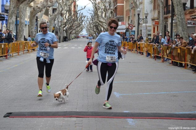 85 iii cursa de la dona denia llegada de corredores