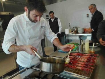 antoni taltavull cocinando en denia