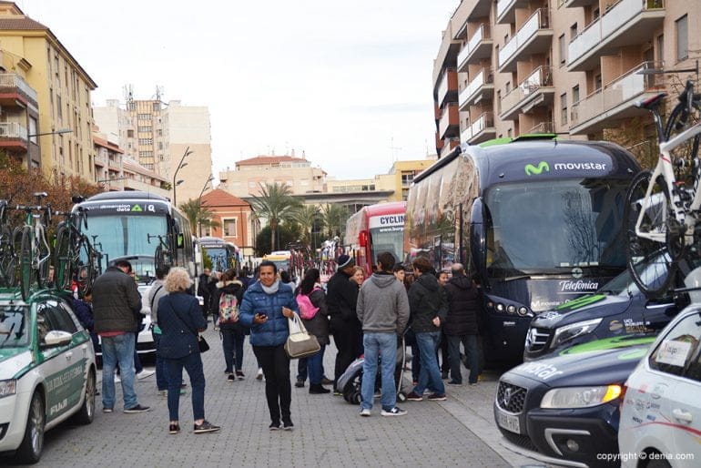 Autobuses de los equipos