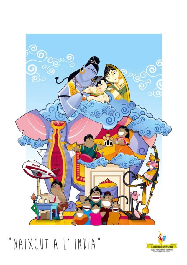 Así serán los monumentos que plantarán las fallas de Dénia en 2017 18 campaments infantil 2017