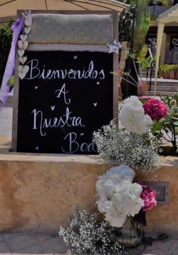 Cartel boda – Bodas y Flores