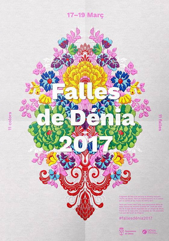 Cartel Fallas Dénia 2017