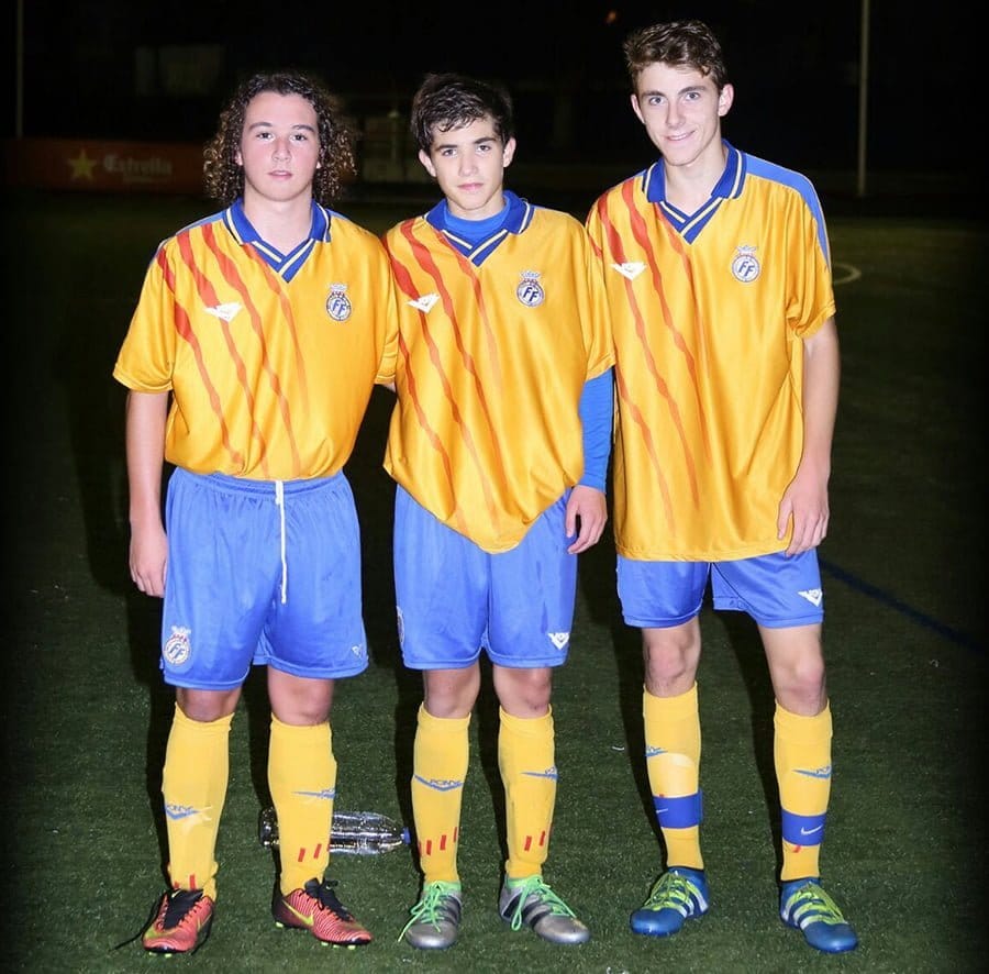 Cheli, Palacios y Rodrigo vuelven a ser convocados por la Selección Comarcal Sub 15 1 cheli palacios rodrigo