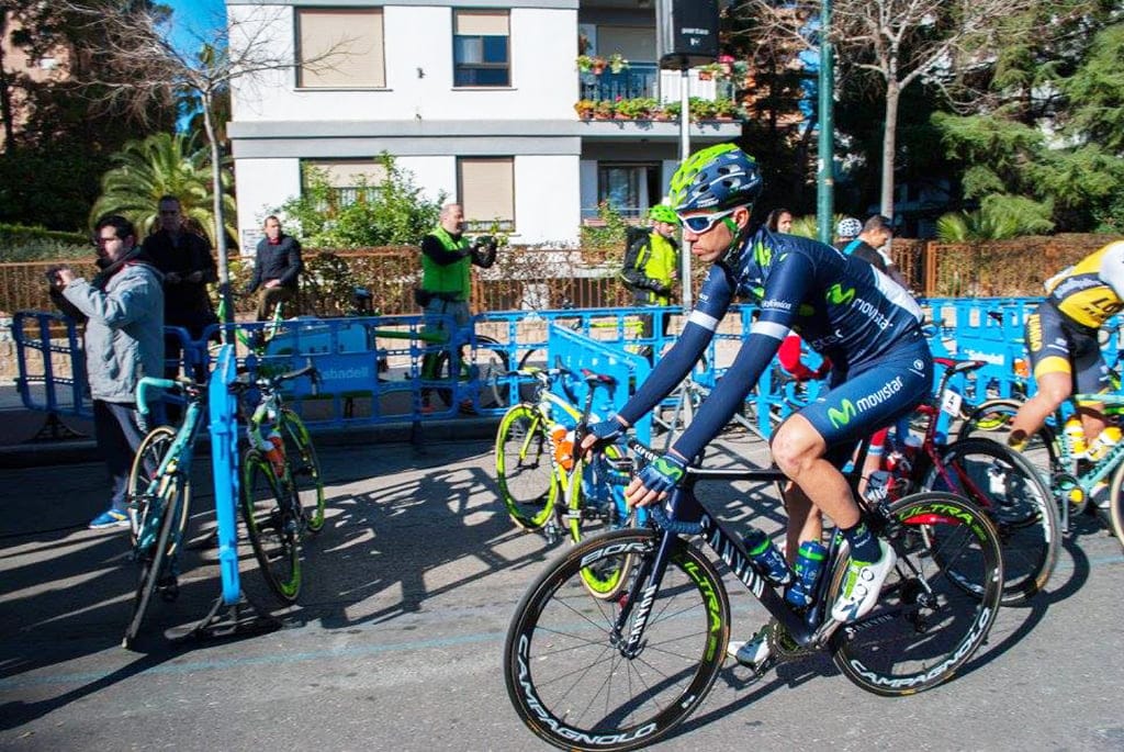 El ciclismo de élite llega a Dénia con la 'Volta a la Comunitat Valenciana' 2 ciclista del movistar en la volta