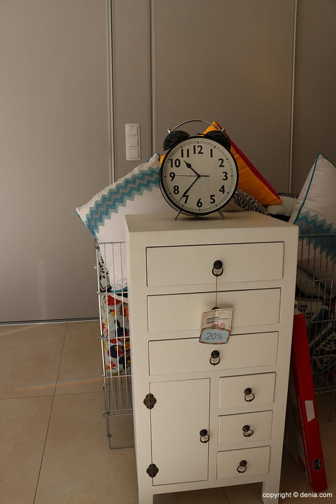 cojines y muebles luces de denia