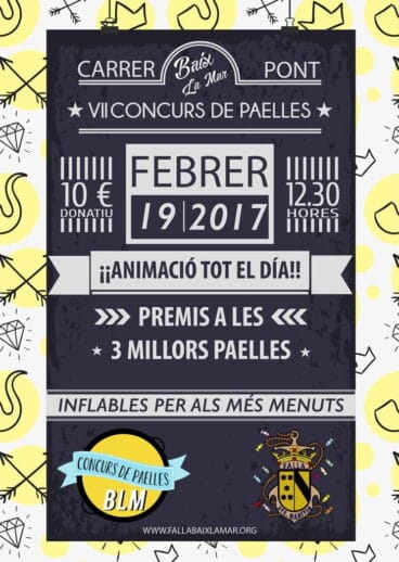 Concurso de paellas de Baix la Mar 2017