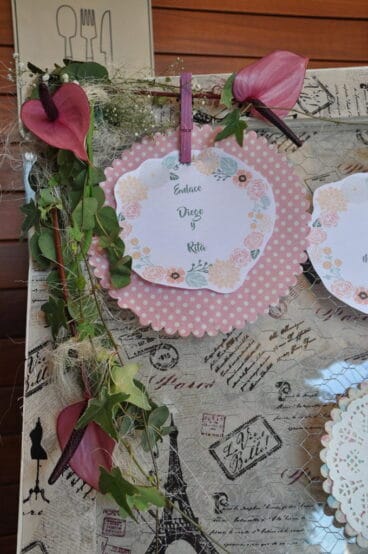 Decoración mesa nupcial – Bodas y Flores