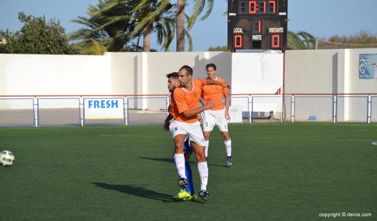 Defensores de L'Alcúdia durante un partido