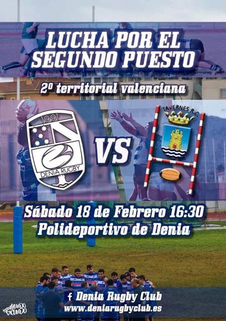 denia rugby vs tavernes