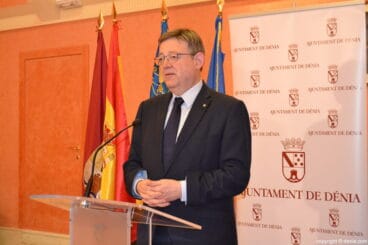 El president de la Generalitat en Dénia