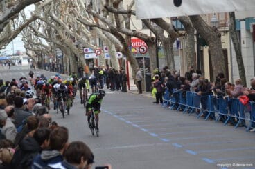 Entrada en meta del segundo grupo