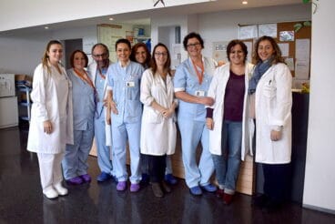 equipo de oncologia del hospital de denia