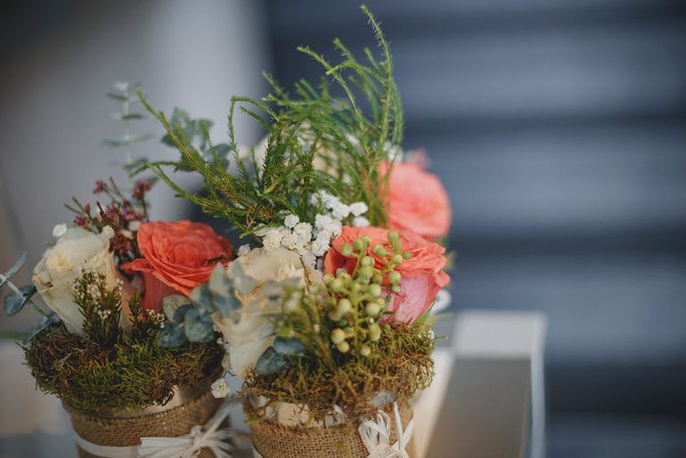 Flores coral Floristería Azahar