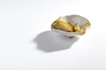 Hígado de Rape curado y escabechado en fenol mari encurtido