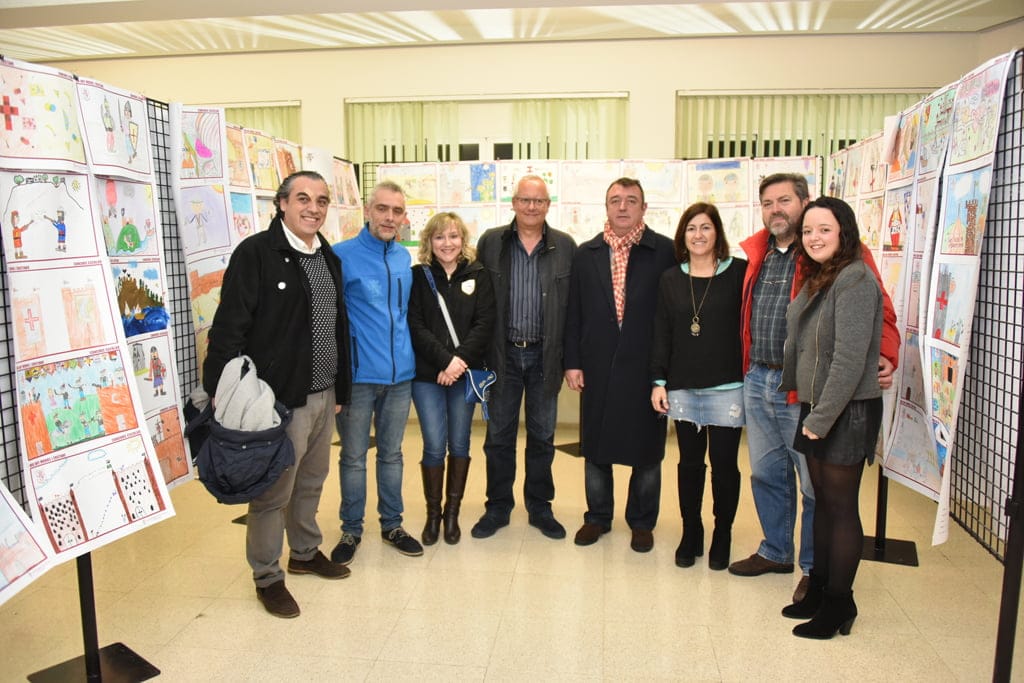 inauguracion de la exposicion de dibujos de mig any 2017