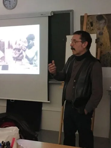 Joan Castejón en el IES Número 3