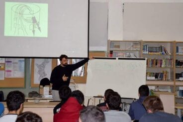 Jornada de automoción en el IES María Ibars