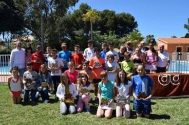 jugadors de la lliga comarcal de tennis