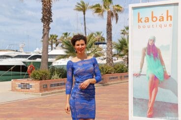 Kabah Boutique vestido azul