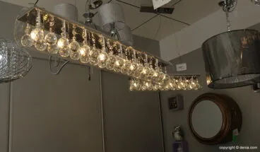 Lámpara en Luces de Denia