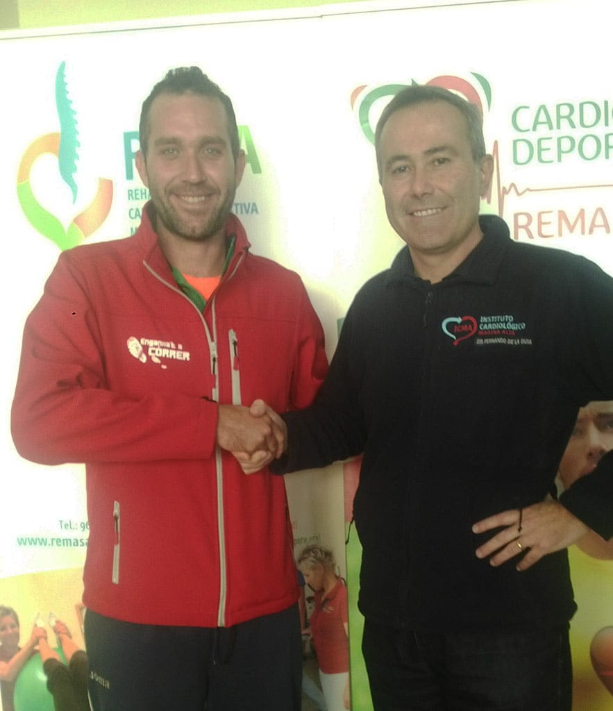 marc de engantxat a correr