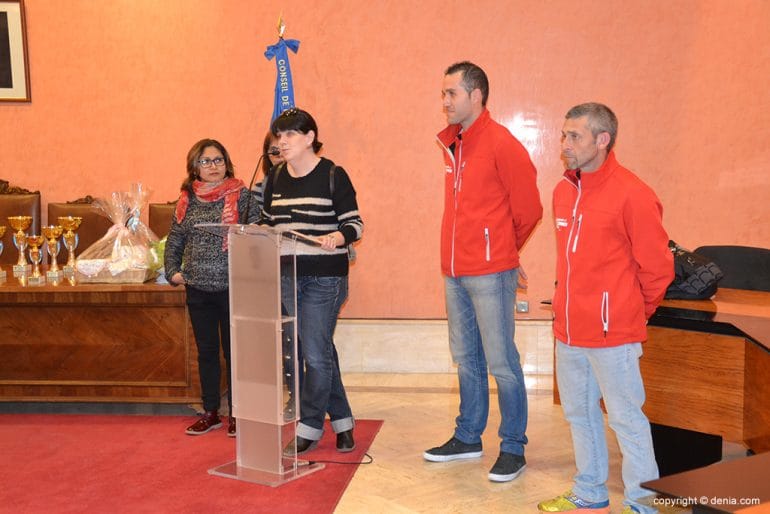 Marián Tamarit en su discurso