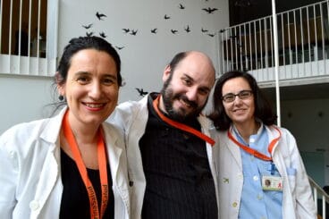 profesionales del hospital de denia