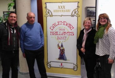 proyeccion del documental del calendari dels brillants