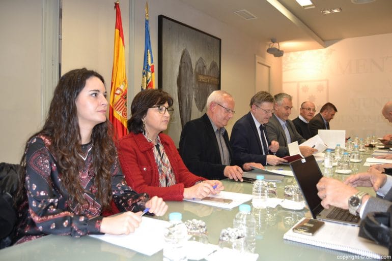 Reunión de la Generalitat Valenciana en Dénia