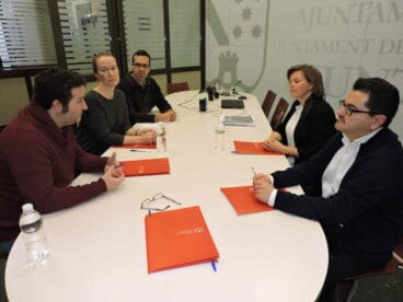 Reunión en Dénia con representantes de Bergen