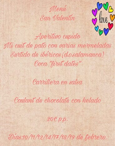 San Valentín Tapes del Port