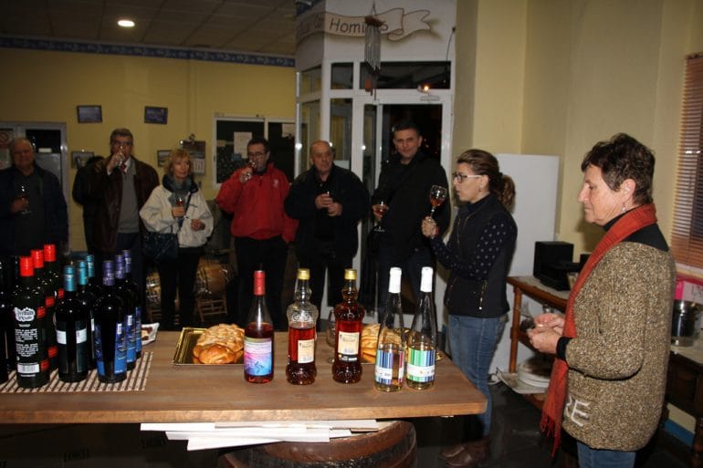 Taller de cata de vinos de la comarca