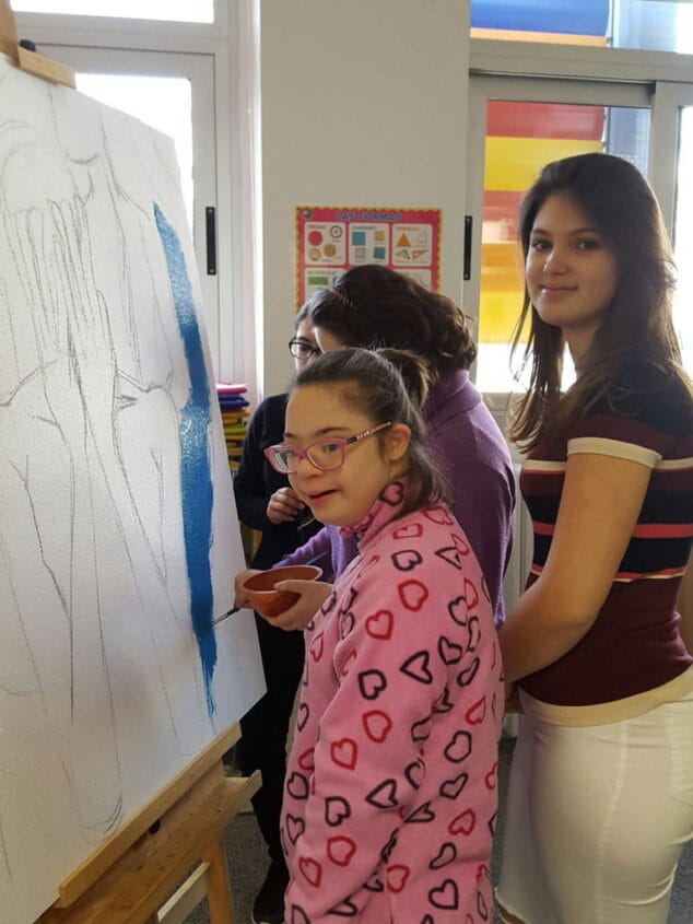 taller de inclusion en el ies numero 3