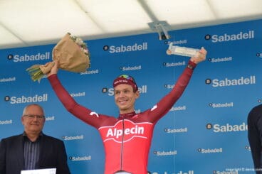 Tony Martin en el podio