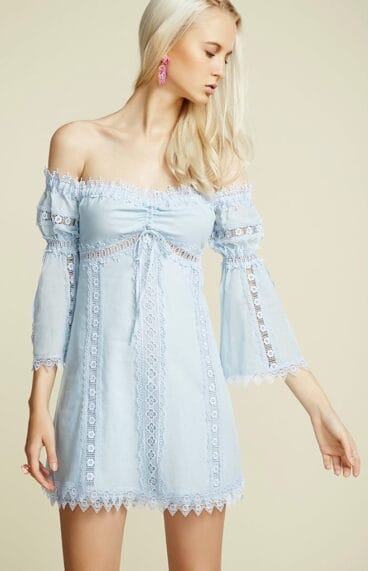 Vestido azul Kabah Boutique